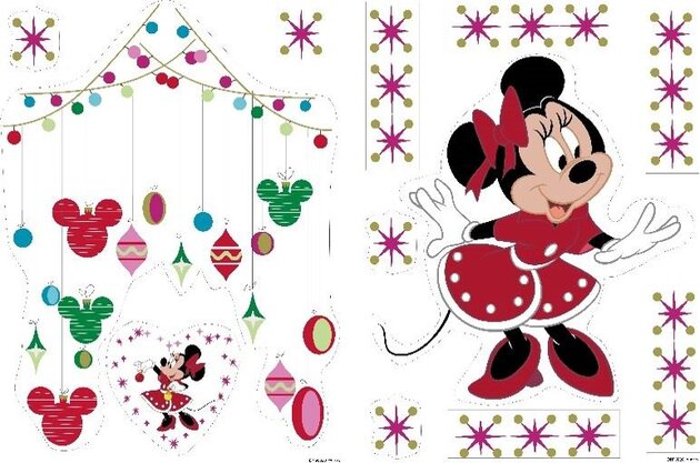 Autocollant de fenêtre Minnie