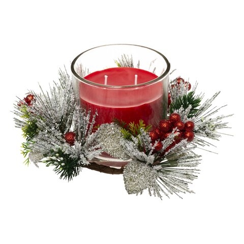 Bougie de Noël parfumée 270g 2ass - image 1