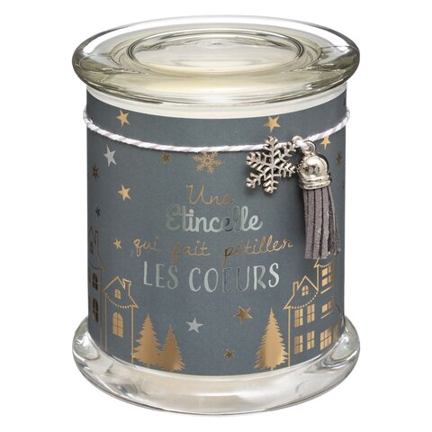 Bougie de Noël parfumée avec message 265g - image 3