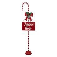 Canne à sucre Joyeux Noël H106cm