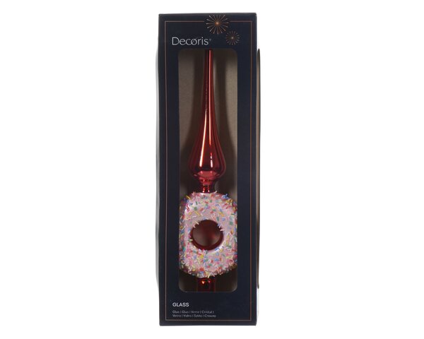 Cimier H31cm verre - Donut