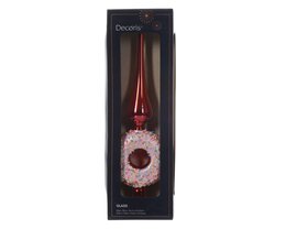 Cimier H31cm verre - Donut