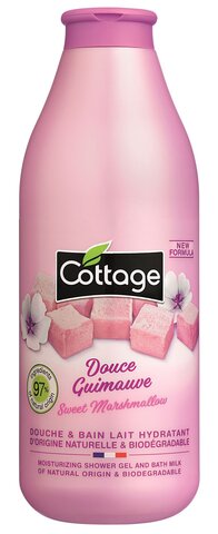 Cottage bad & douche 750ml marshmallow - afbeelding 1