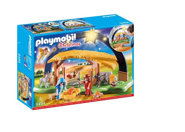 Crèche avec illumination PLAYMOBIL - image 1