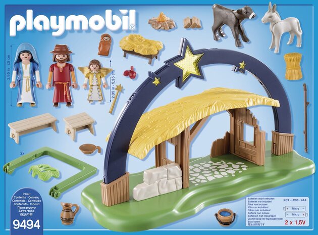 Crèche avec illumination PLAYMOBIL - image 8