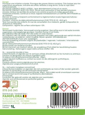 Famiflora Algi-Stop (Zwembad) - 1L - afbeelding 3