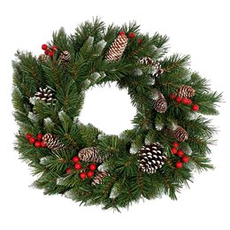 Frosted Berry Wreath d60cm - image 1