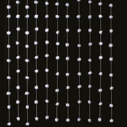 Gordijn sneeuwbal 90cmx2m - afbeelding 1
