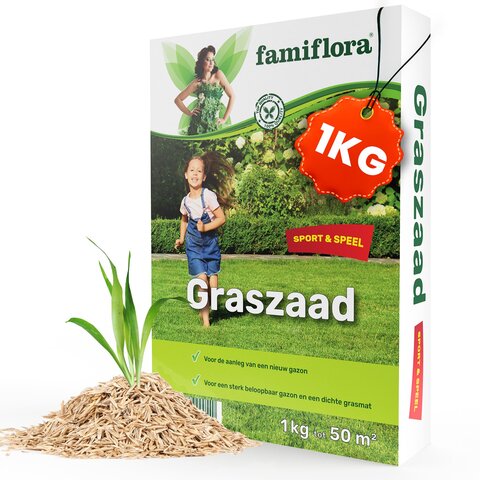 Graszaad speel & sport 1 kg (tot 50 m²) - afbeelding 1