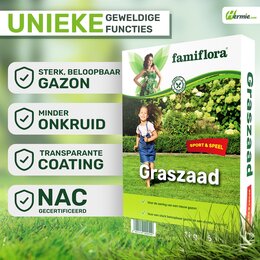 Graszaad speel & sport 1 kg (tot 50 m²) - afbeelding 2