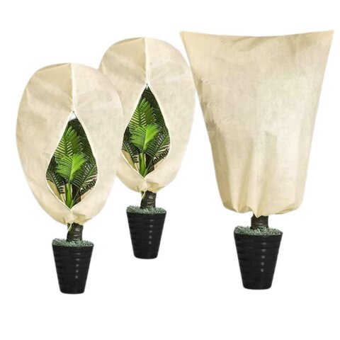 Housse d'hivernage pour plantes 60x80cm  70g/m² - ecru - image 3