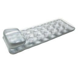 Intex Luchtbed met Kussen – Zilver, 188 x 71 cm