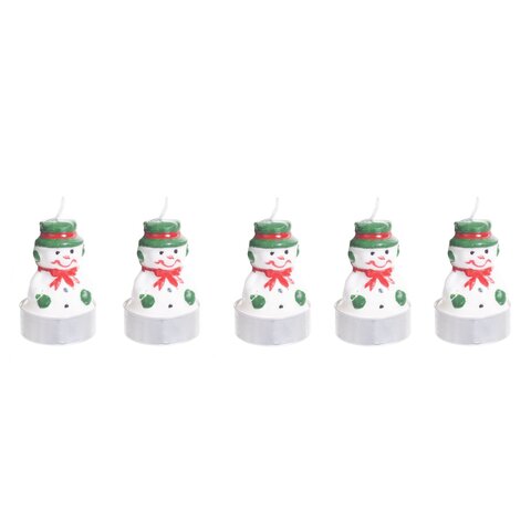 Kaarsen kerstfigure 5stuks 17g - afbeelding 1