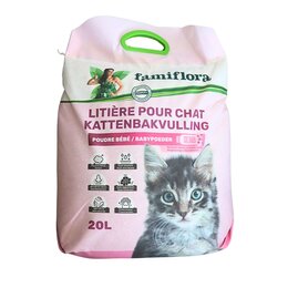 Kattenbakvulling Babypowder 20L - afbeelding 1