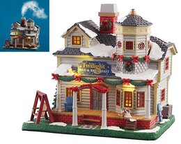 Lemax twilight bed & breakfast (smoking), with 4.5v adaptor