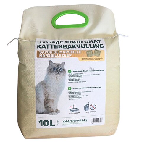 Litière à chat Savon Marseille 10L - image 2