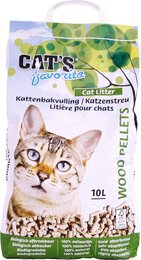 litière chat pellets de bois 20l