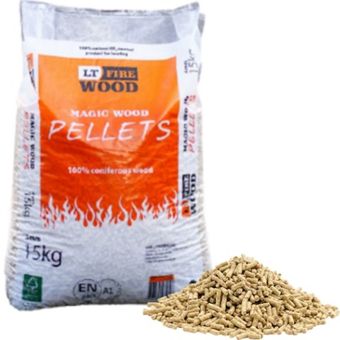 Magic wood pellets 6mm 15kg - image 2