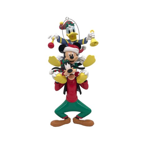 Mickey, Donald & Goofy ornament 10cm