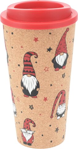 Mug 500ml avec couvercle NoËl