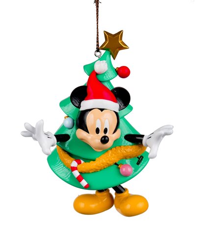 Orn. Mickey avec un arbre de Noël