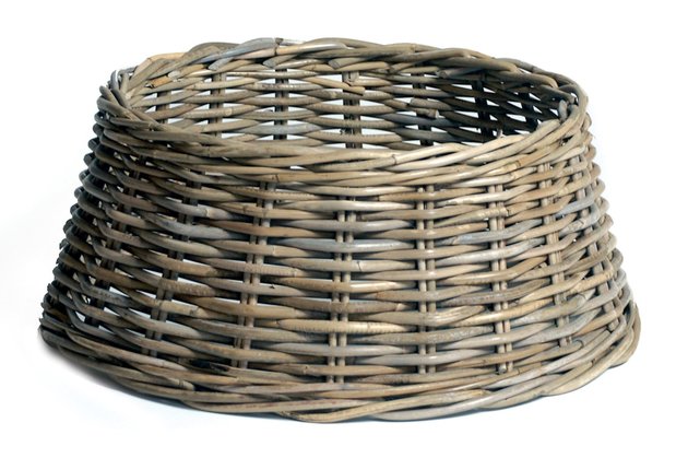 Rotan kerstboomvoet Kubu 60x26cm