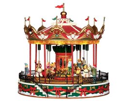 santa carousel