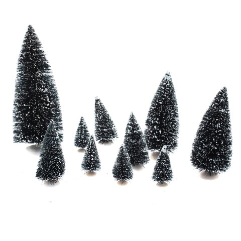 Set kerstboom x10