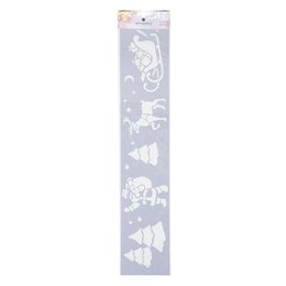 Sjabloon kerst banner 60x12cm
 - afbeelding 1