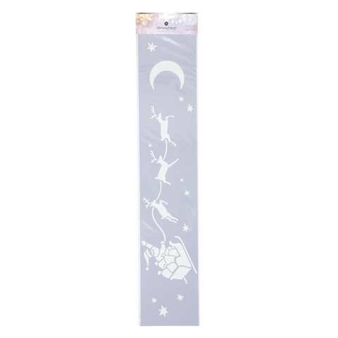 Sjabloon kerst banner 60x12cm
 - afbeelding 7