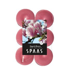 Spaas theelichten 12 stuks - magnolia blossom