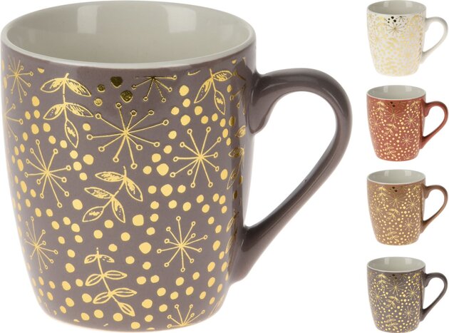 Tasse de Noël 220ml New Bone porcelaine