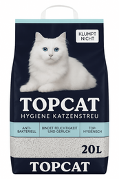 Top Cat kattenbakvulling wit 20 l