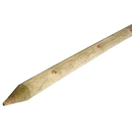 tuinpaal gefreesd gepunt Ø7 160 cm