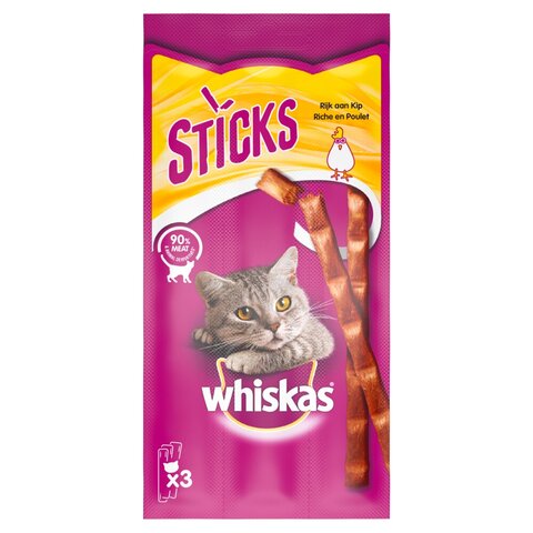 Whiskas sticks kip 18g